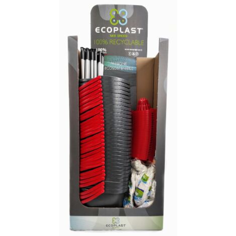 ECOPLAST KIT SECCHIO ECOCLEAN ROSSO