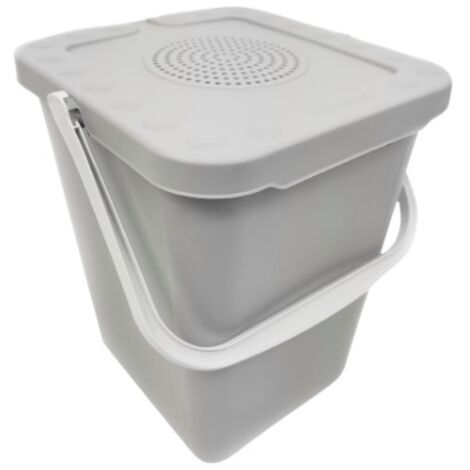 Set 4 Contenitori Raccolta Differenziata 35L Con Coperchio Antirandagismo + 15 Sacchetti