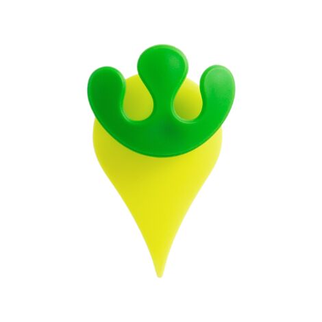 ECOPLAST PORTAOGGETTI STILLA SINGOLO VERDE ACIDO