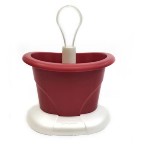 ECOPLAST SCOLAPOSATE TULIPANO BIANCO MADREPERLA+ROSSO VENEZIANO