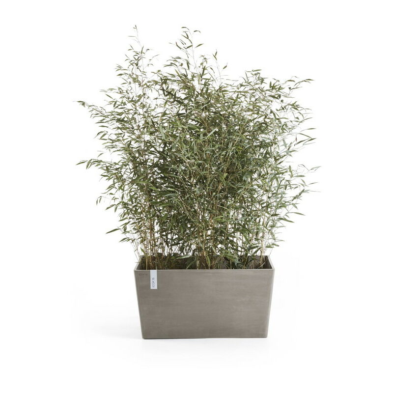 Jardinière Paris 60 Taupe - 60 x 26 x h. 40 cm - 46,7 l - Ecopots
