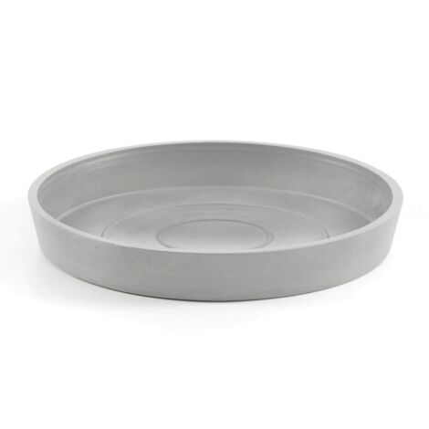 ECOPOTS SOTTOVASO TONDO 21X2,5CM BIANCO