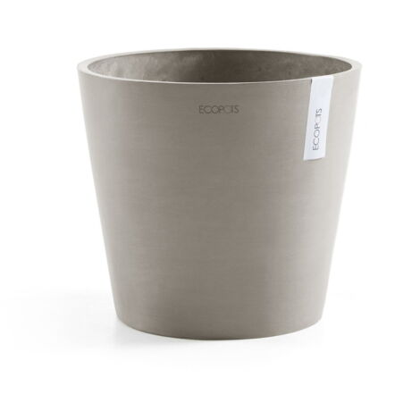 Amsterdam grigio chiaro 30cm Ecopots