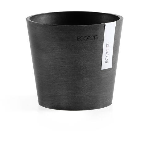 ECOPOTS VASO AMSTERDAM MINI D13x11,4CM GRIGIO SCURO