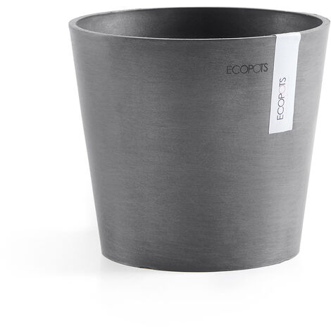 ECOPOTS VASO AMSTERDAM MINI D17x14,9CM GRIGIO