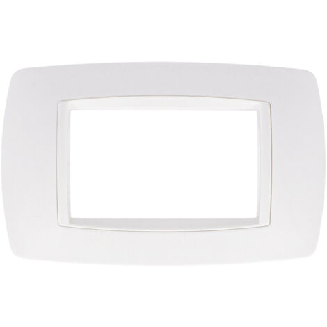 EcoPrice Placca 503 4Mod Bombe' Bianco SD88004-1