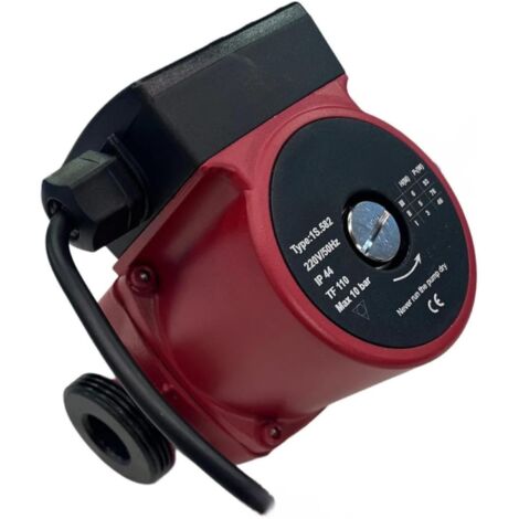 EcoPrice® POMPA ACQUA CIRCOLATORE 1"1/2 RISCALDAMENTO 25/60-130 CALDAIA STUFA PELLET TERMOCAMINO 3 Velocità 1S.582