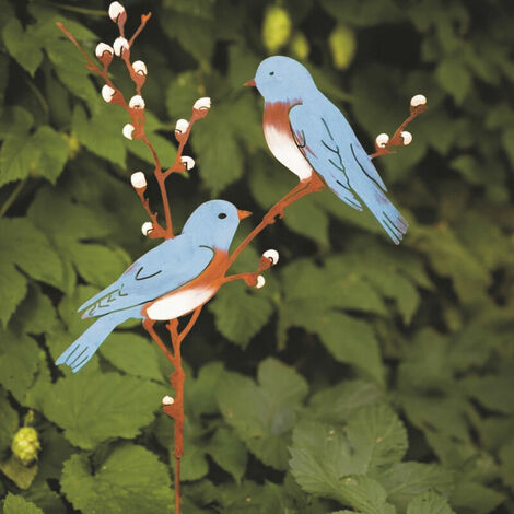 Animaux Oiseau Héron Ibis Flamant Rose Décoration Déco Jardin Fer