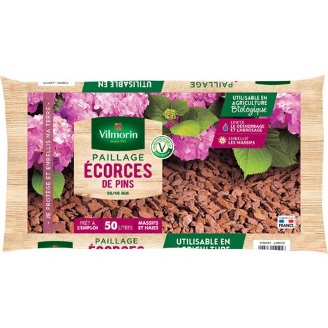 Ecorces de Pins Maritimes - 50 L Vilmorin