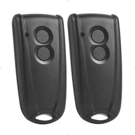 ZVD Ecos-RSC2 433 MHz Garagenfernbedienung, Torfernbedienungsersatz für Ecostar RSC2, RSE2 RSZ1, kompatibel mit 433 MHz Rolling Code-Modellen ECOSTAR RSC2, RSE2 RSZ1-2PACK