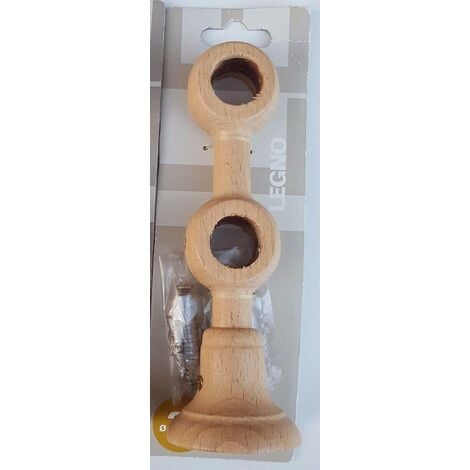 BASTONI PER TENDE DI LEGNO BASTONE TENDA A STRAPPO mm 23 VARI COLORI E  MISURE EUR 11,93 - PicClick IT