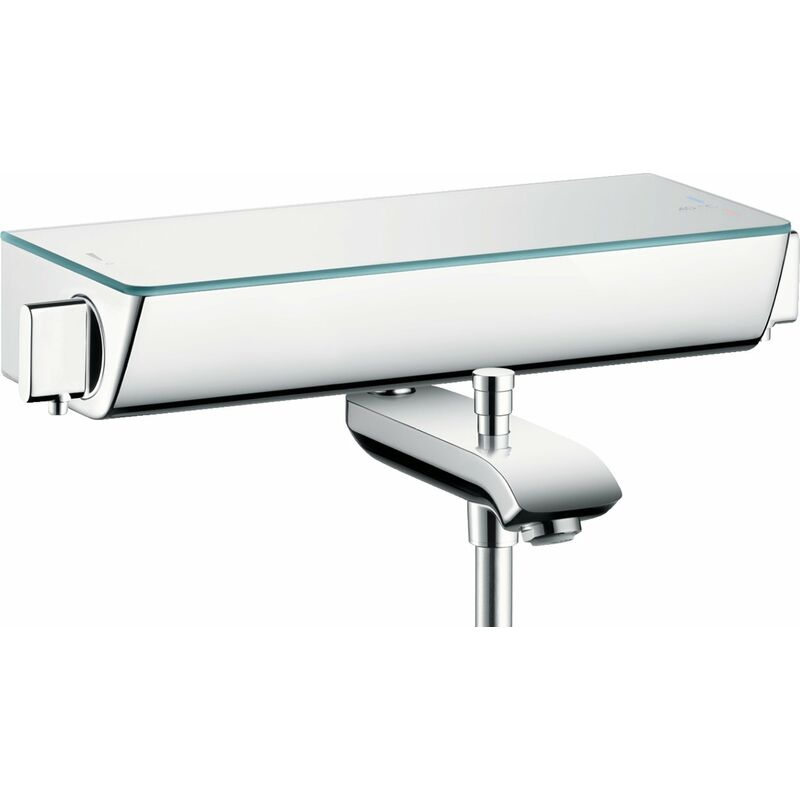 

Hansgrohe Select Ecostat Termostato de baño de superficie, 13141, color: cromado - 13141000