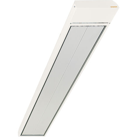 Ecosun S+ Infrarot Dunkelstrahler 900-3600W, IPX4, bis 10m Montagehöhe, Industrieheizung für Lagerhallen, Werkstätten, Sporthallen, Garagen