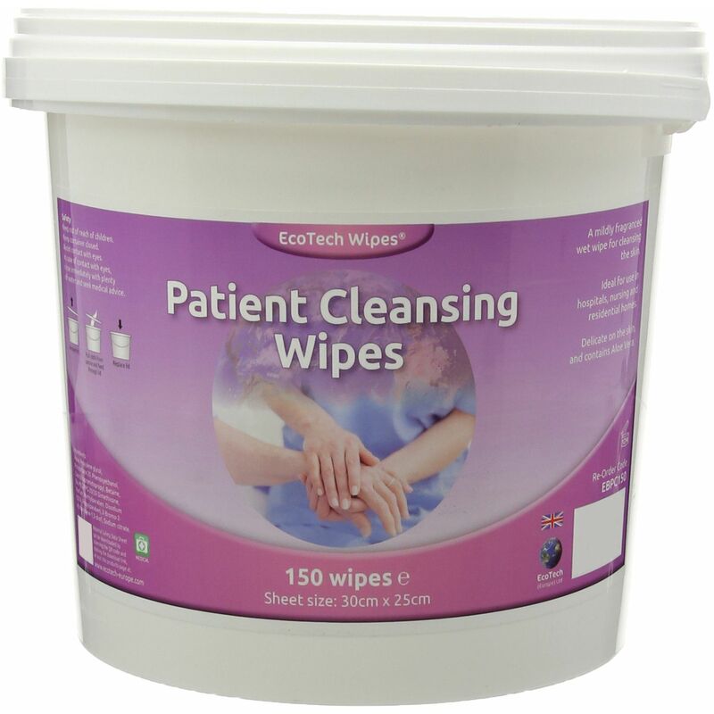 Fsmisc Patient Cleansing Wipes Wht - CPD24670