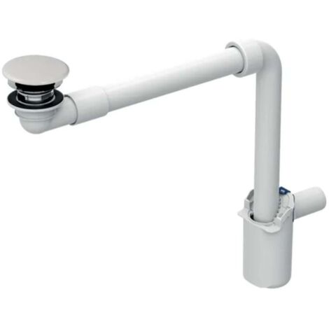 Ecoulement de lavabo Geberit, modèle étroit, écoulement libre,