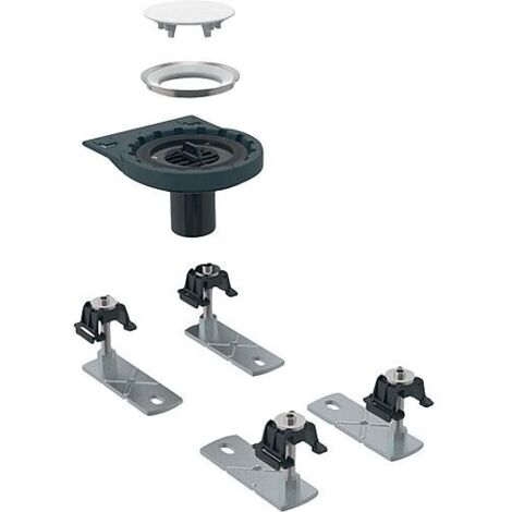 Ecoulement de receveur de douche Geberit avec 4 pieds, pour