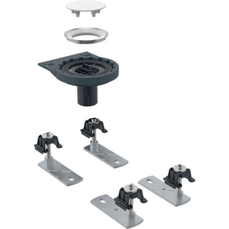 Ecoulement de receveur de douche Geberit avec 4 pieds, pour