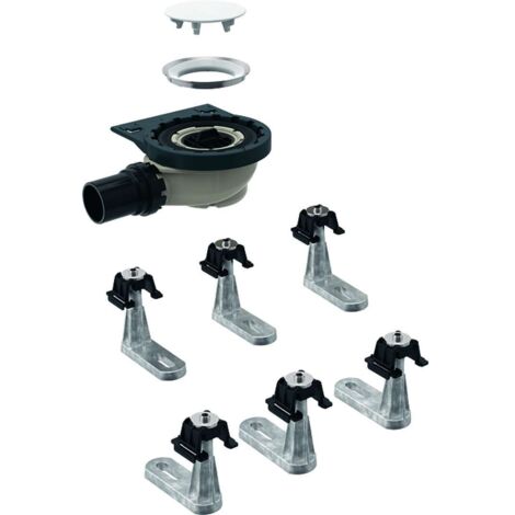 Ecoulement de receveur de douche Geberit avec 6 bacs, pour