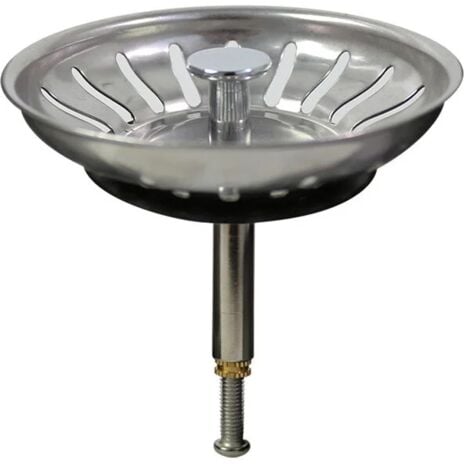 COSTJJ Écoulement de vidange évier de vidange de bassin de cuisine en acier avec la taille réglable