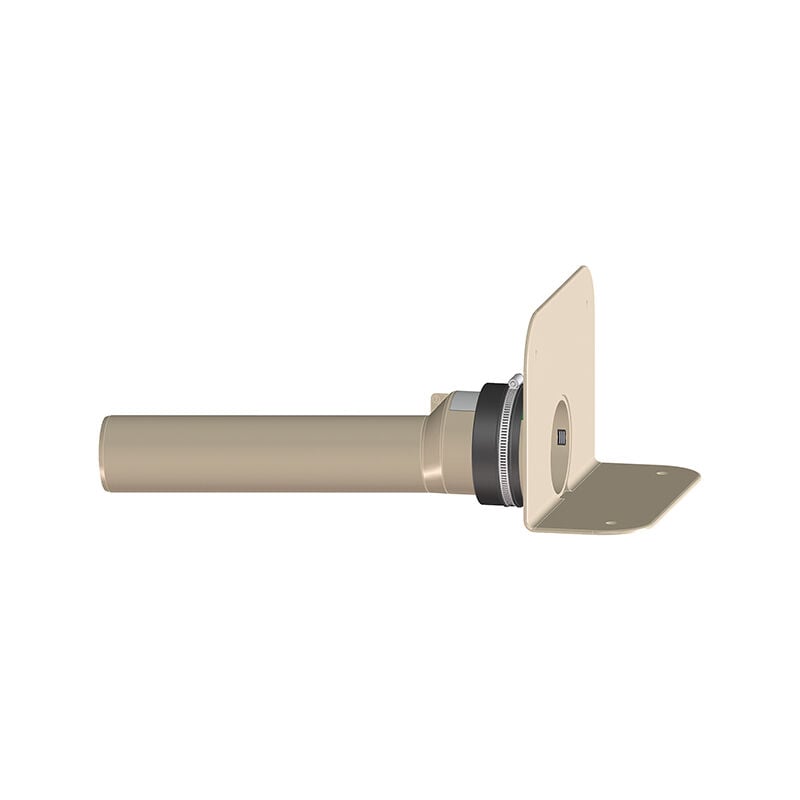 Ferrari Srl - Ecoulement pour toit plat avec bride d'étanchéité en pp et raccord DN75