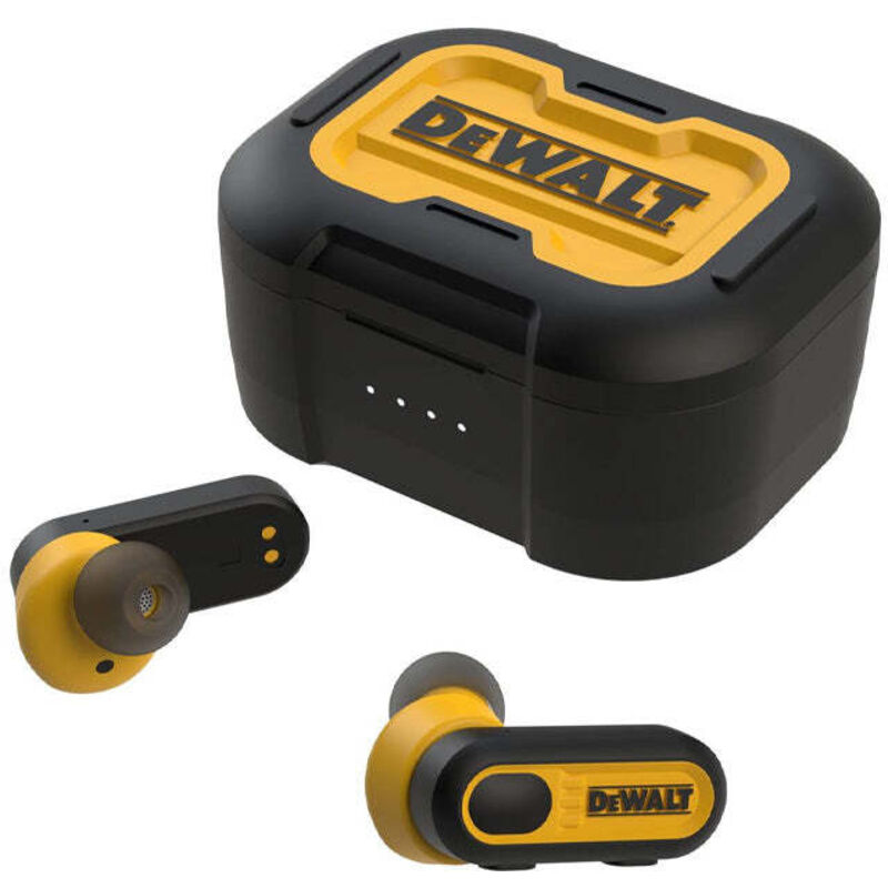Dewalt Pro-X1 - &Eacute;couteurs True Wireless - Noir et jaune