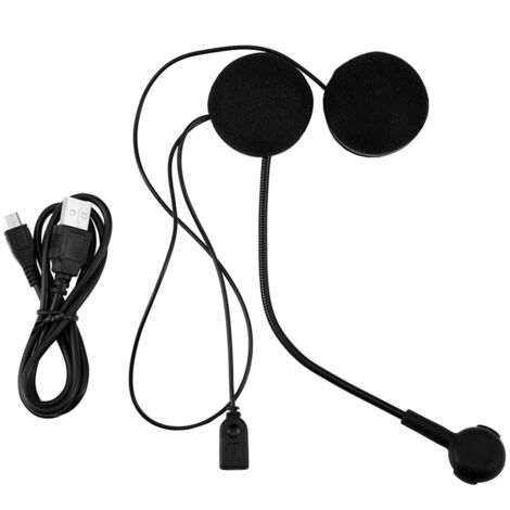 Écouteurs Bluetooth sans fil HIFI pour casque de moto avec microphone HD