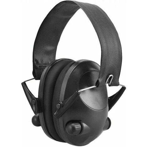 Casques Anti Bruit Ear Protection Tir Protection Auditve - Réduction du  Bruit Compact Pliable et Confortable Head Band Coupes d'oreille avec Mousse
