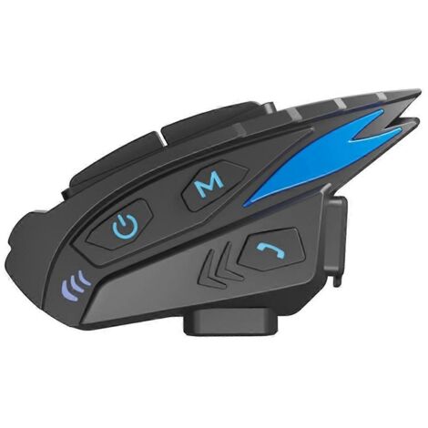 Écouteurs pour casque de moto Bluetooth 5.1 à connexion réseau par un seul bouton