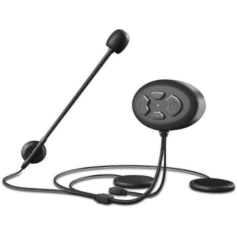 Écouteurs sans fil Bluetooth pour casque de moto avec haut-parleur intégré