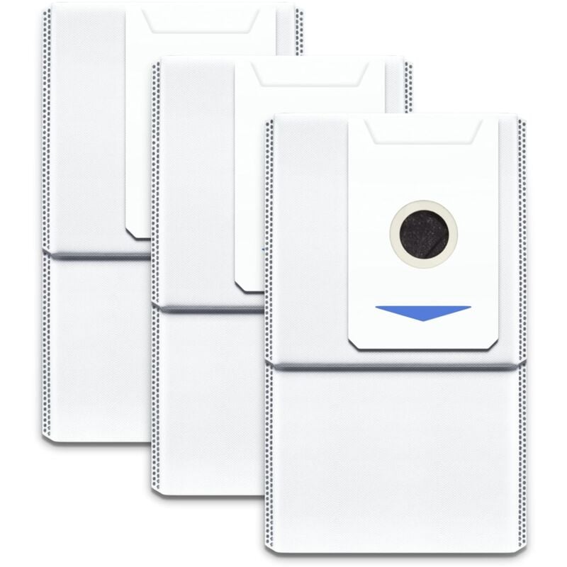 Image of Sacchetti antibatterici per la polvere, per il robot aspirapolvere deebot T30 pro omni / T30 omni, scatola da 3 pezzi, accessorio originale - Ecovacs