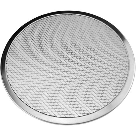 Écran à pizza en maille de pierre à pizza en aluminium pour ustensiles de cuisson antiadhésifs, paquet de 1 (10 pouces)