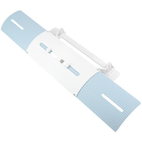 Écran anti-vent pour climatisation, déflecteur rétractable bleu pour pare-brise