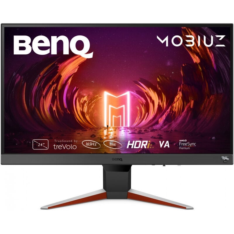 Benq - Mobiuz EX240N Ecran pc Gaming, Full hd, 23.8 pouces, 165hz, 1ms, hdmi and dp compatible 120 Hz pour PS5, Xbox Series x and Series