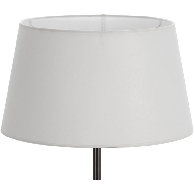 Abat-jour Conique 40x32x23 Blanc Coton