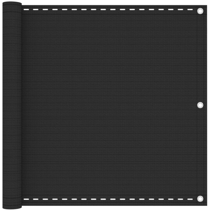 Écran de balcon brise pare vue protection confidentialité 90 x 300 cm PEHD anthracite
