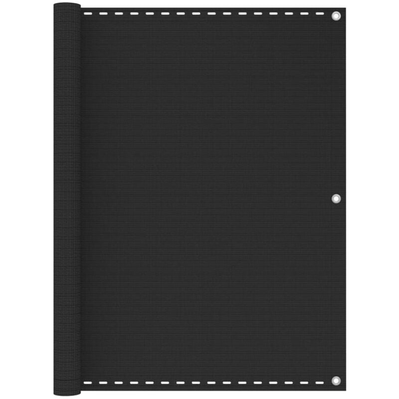 Vidaxl - cran de balcon Anthracite 120x600 cm pehd