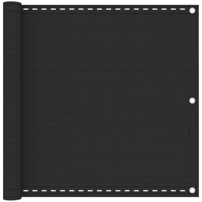 Cran de balcon en pehd 90x600 cm Anthracite Vidaxl