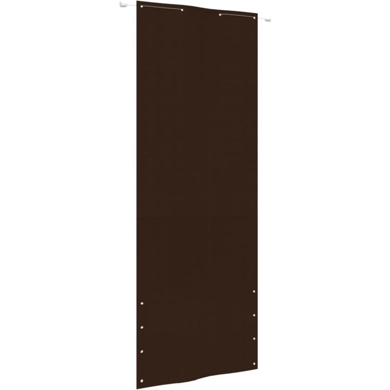 Vidaxl - cran de balcon Marron 80x240 cm Tissu Oxford
