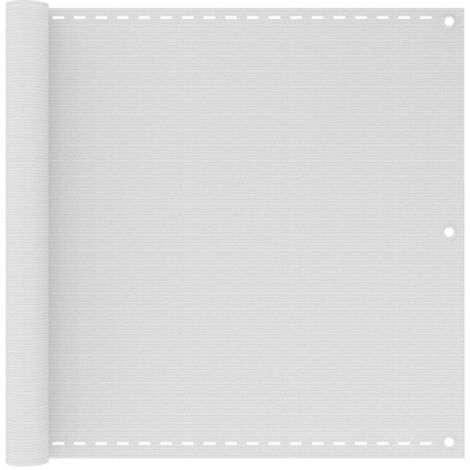 COOL AREA Brise-Vue pour Balcon HDPE Couverture de confidentialité Écran,Vent Protection UV Résistant aux,75x500cm,Beige 