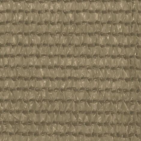 Écran de balcon Taupe 90x300 cm PEHD