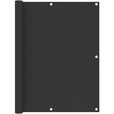 Écran de balcon,Brise-vue UV Protection Anthracite 120x400 cm Tissu Oxford -14432