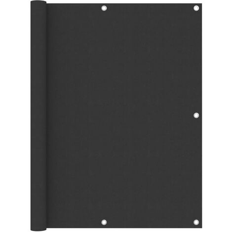 Écran de balcon,Brise-vue UV Protection Anthracite 120x600 cm Tissu Oxford -23800
