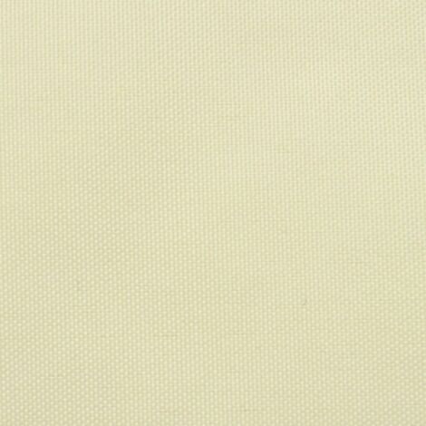 Écran de balcon，Brise-vue，Paravents de balcon en tissu Oxford 90x600 cm Crème CFW310778