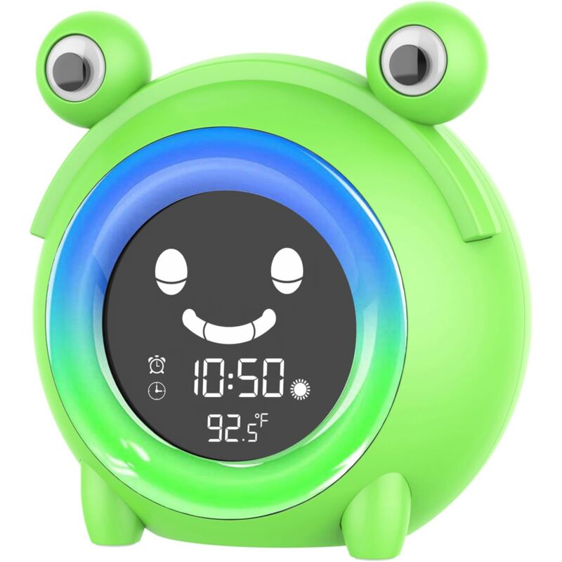 Sunxury - Lumière De Réveil Réveil pour Enfants 1 Pièce Veilleuse lcd pour Enfants Veilleuse Réveil