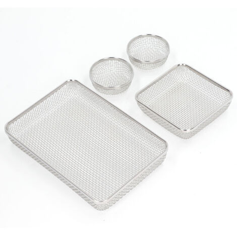 Écran de cheminée en acier inoxydable avec fermeture magnétique, protection anti-insectes et pare-étincelles pour foyer.