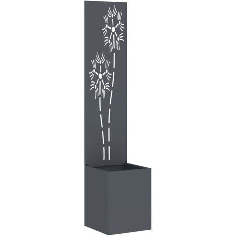 Écran de confidentialité de jardin Anthracite 32 x 140 cm CFW171660