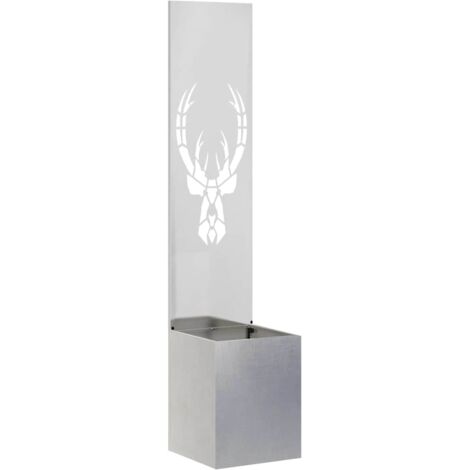 Écran de confidentialité de jardin Argent 32 x 140 cm CFW758273