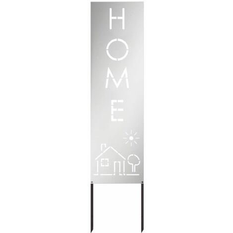 Écran de confidentialité de jardin Fretwork Argent 32 x 140 cm CFW280414