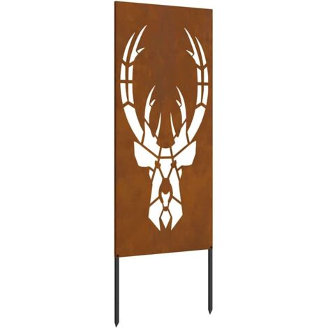 Écran de confidentialité de jardin Rouillé 50 x 140 cm CFW428000