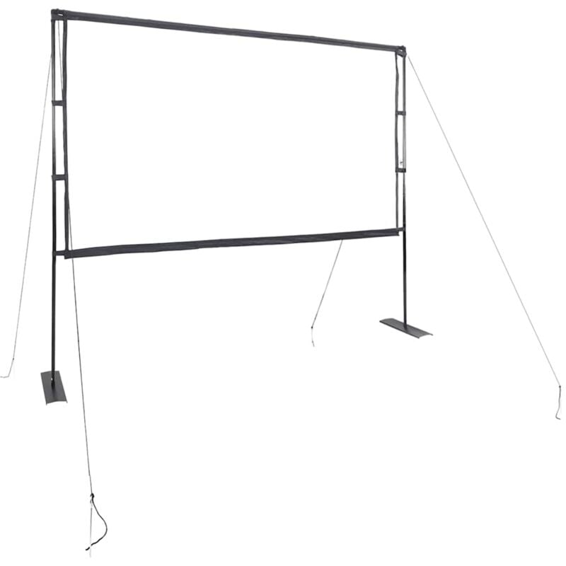 Vidaxl - cran de projection avec supports 120 pouces 16:9